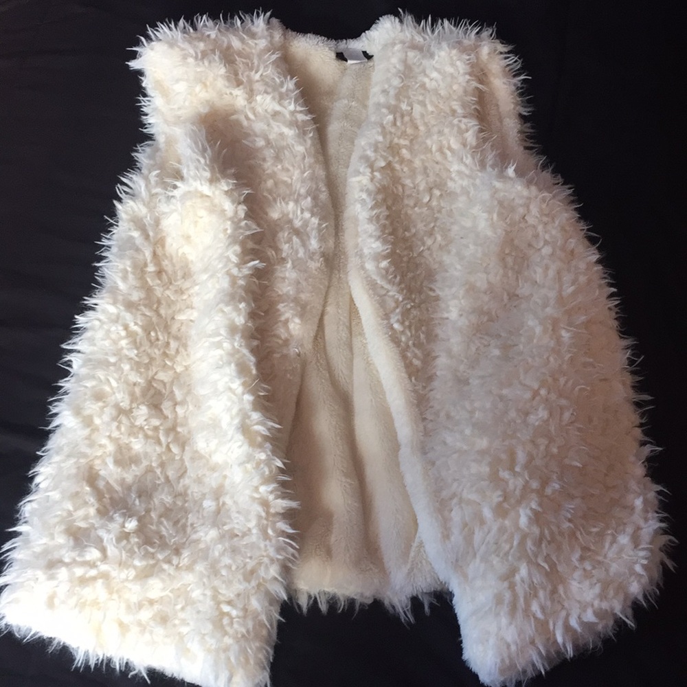faux fur vest